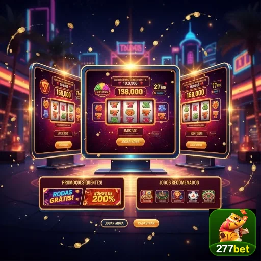 Tela do aplicativo 277bet exibindo jogos de cassino.