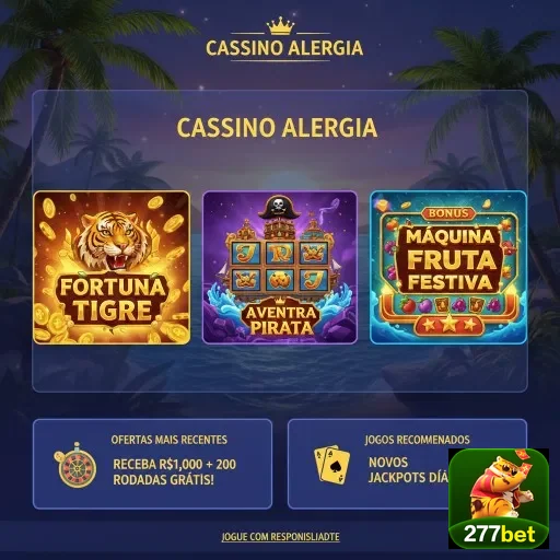 Tela do aplicativo 277bet destacando slots e promoções.