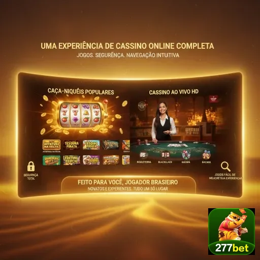 Jogos de cassino online na 277bet, incluindo caça-níqueis.