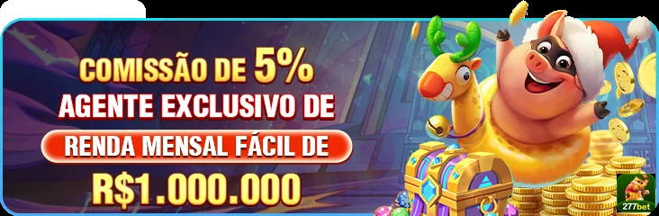 Interface da 277bet mostrando comissão e renda mensal para VIPs.
