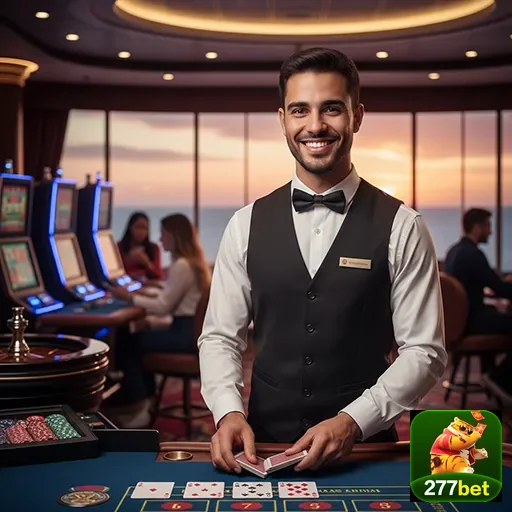 Jogador acessando serviços VIP na interface do 277bet.
