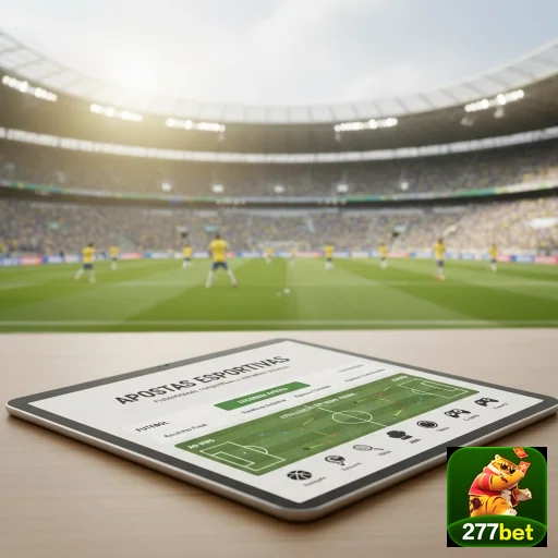 Tela da 277bet mostrando opções de apostas esportivas.