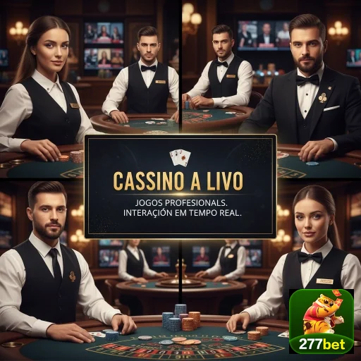 Imagem de dealers profissionais da 277bet em cassino ao vivo.