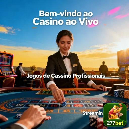 Usuária do 277bet jogando em cassino ao vivo com dealer.