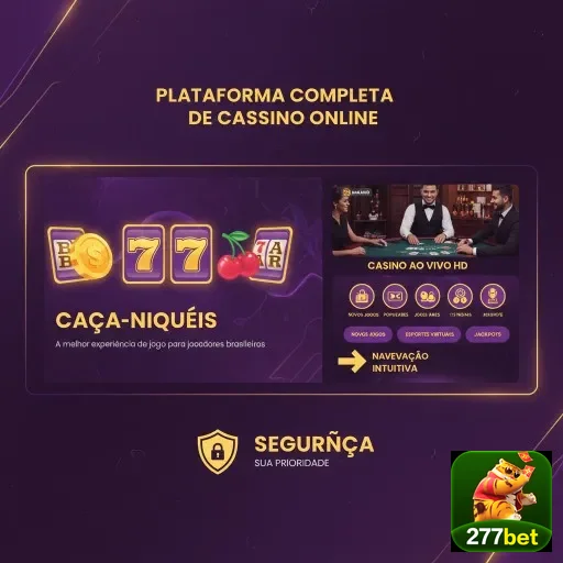 Interface de caça-níqueis no 277bet com segurança destacada.
